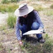 Teresa Salvato Collecting Specimens